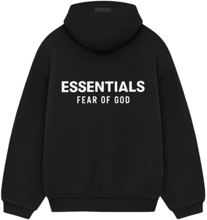 Oversized Unisex Essentials-Style Hoodie Sweatshirt
