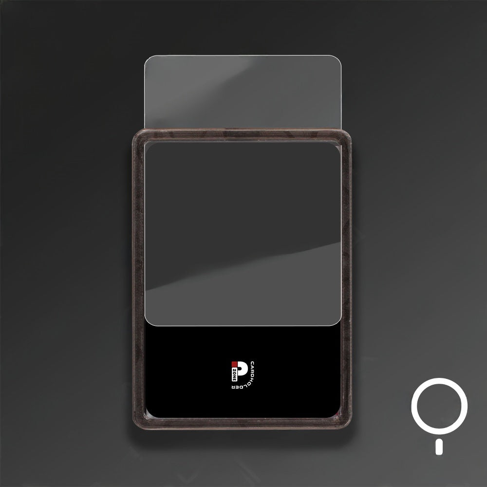 Magnetic iPhone Card Holder Case – Clear Acrylic Protection