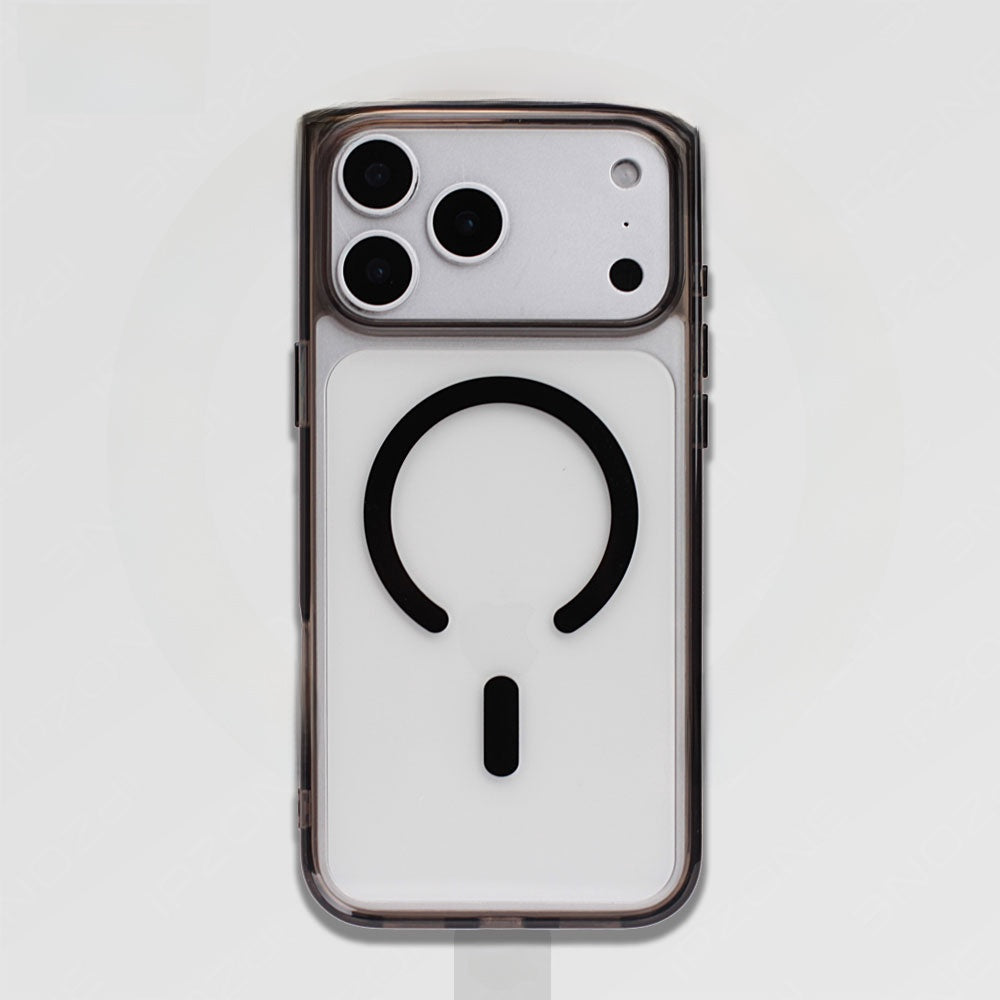 Magnetic iPhone Card Holder Case – Clear Acrylic Protection