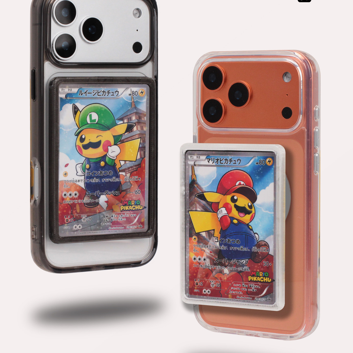 Magnetic iPhone Card Holder Case – Clear Acrylic Protection
