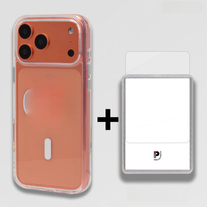 Magnetic iPhone Card Holder Case – Clear Acrylic Protection