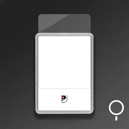 Magnetic iPhone Card Holder Case – Clear Acrylic Protection